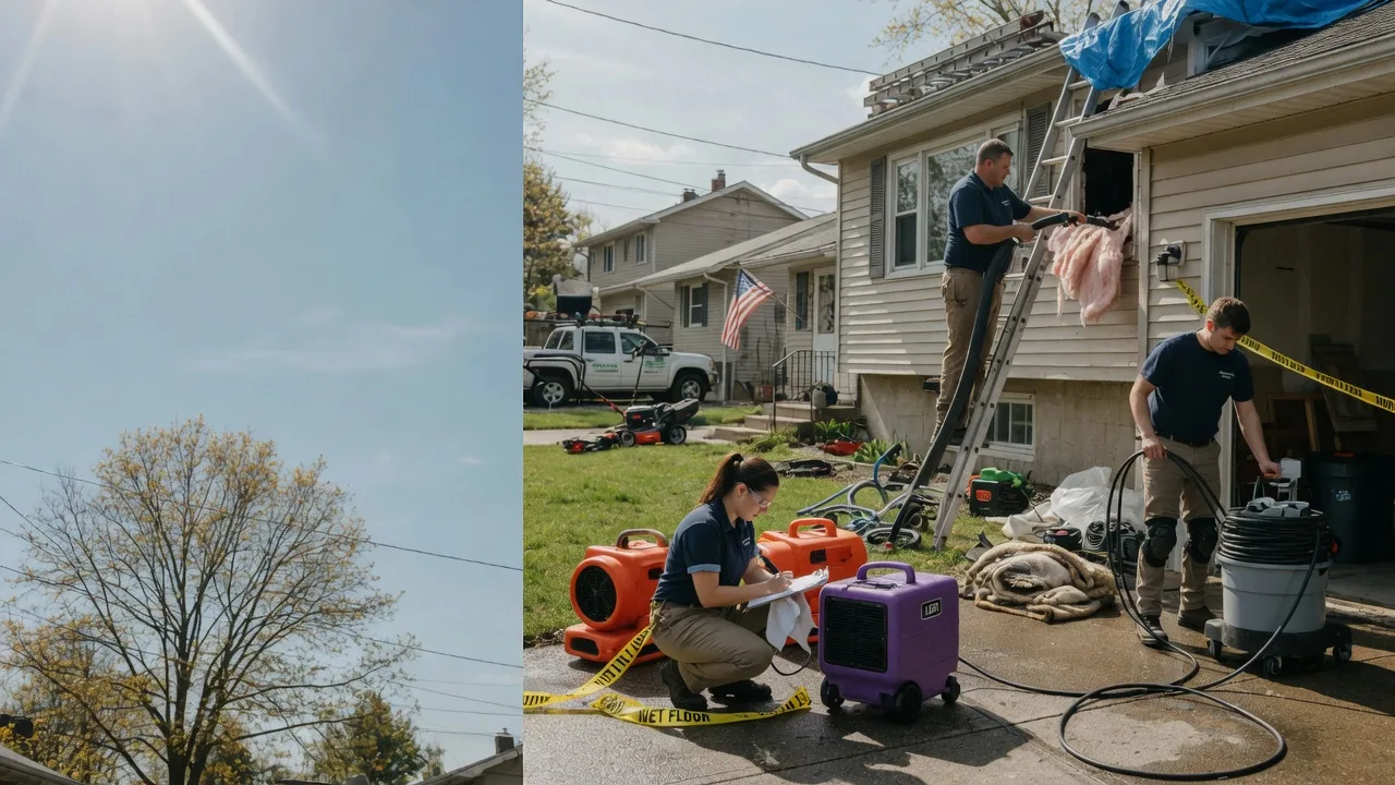 Emergency Water Removal in Tipp City, OH near me
